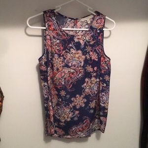 Sleeveless blouse from pale sky. Never worn.